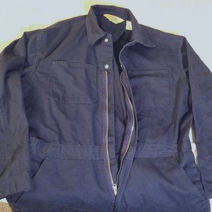 C.E. Schmidt Men's Long-Sleeve Coveralls Navy Blue